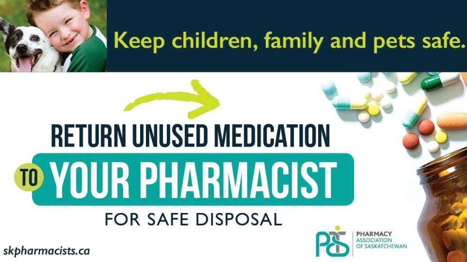 Return Unused Medication to your Pharmacist Southland Coop